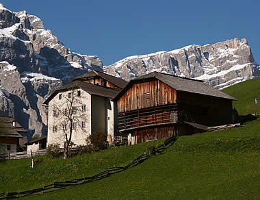 Le Viles in Val Badia South Tyrol